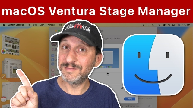 macOS Ventura - Stage Manager