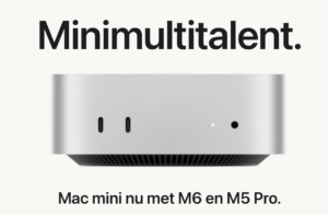 Mac Mini M6 en M5 Pro